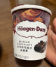 哈根達(dá)斯（Haagen-Dazs）比利時巧克力口味大桶冰淇淋473ml 家庭裝 曬單實(shí)拍圖