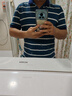 雅戈爾T恤男春夏格紋水柔棉純棉POLO衫商務(wù)休閑抗起球耐磨POLO衫 墨綠色 XL 曬單實拍圖