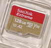 閃迪（SanDisk）128GB TF(MicroSD)內(nèi)存卡 4K極速金卡A2 V30 U3行車記錄儀 運動相機無人機 監(jiān)控存儲卡 讀190MB/s 曬單實拍圖