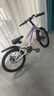 鳳凰兒童自行車兒童山地學(xué)生車小孩單車帶輔助輪3-6-10-12歲小中大童 烏梅紫丨單速輻條輪+雙碟剎+禮包 20寸 曬單實(shí)拍圖