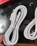孜泰 【2條裝】安卓數(shù)據(jù)線Micro USB接口手機充電器線  1米 白色 (非Type-C接口) 曬單實拍圖
