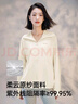 伯希和（Pelliot）小光盾防曬衣服女冰絲防紫外線透氣皮膚風(fēng)衣外套12321218米白色M 曬單實(shí)拍圖