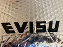 EVISU福神流行時(shí)尚運動(dòng)休閑男女同款商標短袖T恤 白色 L 【寬松效果需拍大1-2個(gè)尺碼】 曬單實(shí)拍圖