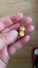 周六福（ZLF）七夕禮物  黃金吊墜男女款足金十二生肖抱財(cái)吉祥物掛墜 定價(jià) 聚寶萌羊 -1.42g 曬單實(shí)拍圖