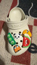 卡駱馳（crocs）經(jīng)典系列經(jīng)典小Clog K童粉色洞洞鞋涼鞋 骨白 29 （29碼-30碼） 曬單實(shí)拍圖