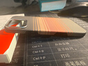 先沿 適用iphone16promax手機殼凱夫拉蘋(píng)果16ProMax保護套MagSafe磁吸芳綸碳纖維全包防摔超薄日落款 曬單實(shí)拍圖