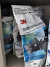 3M6001CN濾毒盒防有機氣體防有機蒸氣化工噴漆專用 2個/包 曬單實拍圖