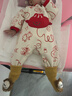 巴拉巴拉嬰兒連體衣新生兒哈衣爬服寶寶衣服2025新年季拜年服209125120203 曬單實(shí)拍圖