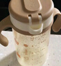 愛得利（evorie）兒童吸管杯 小學生水杯水壺Tritan防摔防漏帶手柄上學專用300ml  曬單實拍圖