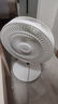 美的（Midea）【幸運(yùn)草安睡1S】一級(jí)能效直流變頻聲控電風(fēng)扇家用遙控臥室靜音落地扇臺(tái)式桌面抗菌大風(fēng)力轉(zhuǎn)頁(yè)扇 曬單實(shí)拍圖