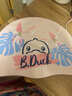 B.Duck小黃鴨硅膠泳帽 成人女生防水游泳帽長(cháng)發(fā)不勒頭舒適初學(xué)游泳裝備 曬單實(shí)拍圖