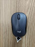 羅技（Logitech）M220 輕音鼠標 無(wú)線(xiàn)鼠標 辦公鼠標 對稱(chēng)鼠標 帶無(wú)線(xiàn)微型接收器 灰黑色 曬單實(shí)拍圖