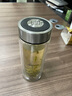希諾（HEENOOR） 雙層玻璃杯男士辦公高檔送禮禮盒泡茶濾網(wǎng)耐高溫大容量商務(wù)水杯 升級-抗菌版360ml 曬單實(shí)拍圖