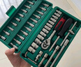 綠林（GREENER）47件套筒扳手汽修工具箱套裝棘輪摩托修車公路全套快速扭力螺絲 曬單實拍圖