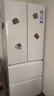 海爾（Haier）冰箱 小紅花【新品】416升594超薄零嵌入式法式多門風(fēng)冷無霜黑金凈化三檔變溫一級(jí)雙變頻節(jié)能冰箱 416升+594mm超薄零嵌+黑金凈化+三檔變溫 曬單實(shí)拍圖