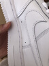 NIKE 官方正品 AIR FORCE 1 LE (GS) 兒童空軍一號低幫純白休閑運動鞋 DH2920-111 38 曬單實拍圖