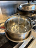 雙立人（ZWILLING）雙層湯鍋蒸籠不銹鋼深燒鍋煲湯燉肉鍋無(wú)涂層煮湯鍋燉鍋煮粥煮面鍋 深燒鍋+蒸籠 20cm 曬單實(shí)拍圖