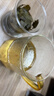 雅集筑茗玻璃茶杯茶水分離玻璃杯帶蓋帶玻璃內膽辦公家用耐熱泡茶杯 曬單實(shí)拍圖