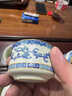 器酋高檔青花汝窯茶具套裝懶人自動泡茶神器旋轉(zhuǎn)出水泡茶壺茶杯全整套 繁花汝窯泡茶器+6杯 曬單實拍圖