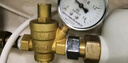 浴冠辰加厚黃銅自來水管道減壓閥電熱凈水器減壓閥調(diào)節(jié)閥穩(wěn)壓閥 4分 6分 4分活接帶壓力表 曬單實(shí)拍圖