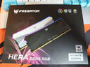 宏碁掠奪者（PREDATOR）96G(48G×2)套裝 DDR5 6000頻率 臺(tái)式機(jī)內(nèi)存條 Hera影鋒系列 RGB燈條(C28) 冰戟銀 AI電腦配件 曬單實(shí)拍圖