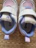 卡特兔學(xué)步鞋嬰兒1-3歲機能鞋幼兒園小白鞋早秋網(wǎng)面透氣寶寶童鞋X4AE018 曬單實(shí)拍圖