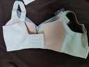 花雨傘內衣0.8cm中薄款聚攏大胸上托收副乳防下垂調整型無(wú)磁C杯文胸6520 香檳綠 中薄0.8厘米 75C （34C） 曬單實(shí)拍圖