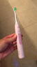 飛利浦（PHILIPS）【肖戰(zhàn)推薦】電動(dòng)牙刷鉆石3系 生日七夕情人節(jié)禮物 情侶款送男生/女友 微泡水流 HX5171/04淡粉色 曬單實(shí)拍圖