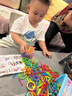健銳森聰明棒積木玩具兒童益智魔術棒拼插圖男女孩幼兒園百變聰明魔術棒 210粒袋裝【送說明書】 曬單實拍圖
