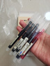 得力(deli)巨能寫(xiě)直液筆 學(xué)生刷題速干中性筆0.5mm全針管簽字筆大容量中性筆 3黑1紅1藍(lán) 曬單實(shí)拍圖