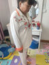 莫代爾女士睡衣女夏季2025年新款家居服水光綢品質(zhì)國風(fēng)印花長袖薄款冰絲 繁花-一枝梅長袖款 XL 115-130斤 曬單實拍圖