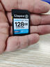 金士頓（Kingston）128GB SD存儲(chǔ)卡 U3 V30 相機(jī)內(nèi)存卡 高速sd卡大卡 4K超高清拍攝 讀速200MB/s 曬單實(shí)拍圖