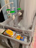 優(yōu)樂博（ULOP）折疊嬰兒床拼接床多功能可移動?jì)雰核矌虿寂_寶寶床新生兒搖床 豪華頂配一鍵折疊曬圖送椰棕床墊 尿布臺嬰兒床二合一折疊可移動 曬單實(shí)拍圖