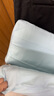 宜家（IKEA）BRUKSVARA布瓦拉人體工學枕記憶海綿枕護頸椎助睡眠枕頭 側(cè)臥/仰臥人體工學枕+藍色枕套 單只 曬單實拍圖
