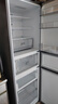 美的（Midea）三門(mén)249家用電冰箱小型三開(kāi)門(mén)無(wú)霜變頻一級能效多門(mén)宿舍租房以舊換新小冰箱MR-249WTPE國家補貼 曬單實(shí)拍圖