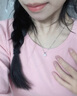 Cindy Kelly輕奢實用女士項鏈高級精致小眾鎖骨鏈送老婆結婚紀念生日禮物女生 珍珠項鏈【送老婆女友實用高檔】 曬單實拍圖