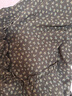 moussy 新法式田園風(fēng)碎花傘裙花邊半身裙女028IAZ31-1011 065花紋棕色 均碼 00020/F 曬單實(shí)拍圖