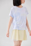 艾卡諾 I.KARNOW兒童運(yùn)動套裝女童2025新款夏日網(wǎng)球服中大童羽毛球速干衣短袖t恤 6003紫色（帶安全褲）+19046紫色 120 曬單實(shí)拍圖