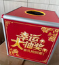 思藝彩 中號30*30*30cm海報款抽獎箱鋁合金可拆卸式透明摸獎年會(huì )頒獎開(kāi)業(yè)婚慶節目抽獎?dòng)闷?曬單實(shí)拍圖