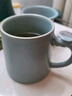 宋蘊李學級汝窯西子龍把辦公杯禮盒裝汝窯茶杯茶水分離杯茶具禮品禮物 曬單實拍圖