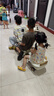 活石兒童扭扭車(chē)1-3歲可坐大人承重3-6歲防側(cè)翻溜溜車(chē)雙人嬰兒搖搖車(chē) 輕奢咖【拖斗+拉桿】 升級(jí)大拖斗可坐可儲(chǔ)物 曬單實(shí)拍圖