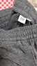蓋璞女裝2025秋季新款Logo刺繡松緊腰休閑闊腿褲衛褲運動(dòng)褲793826 曬單實(shí)拍圖