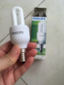飛利浦（PHILIPS）E14小螺口LED燈泡無頻閃節(jié)能燈吊燈小頭臺燈家用超亮燈泡 2U型-E14小螺口[3瓦] 白光 曬單實拍圖