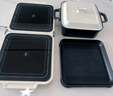 摩飛電器多功能鍋折疊料理鍋三代家用電火鍋專用鍋烤魚炒蒸燒烤肉涮一體聚會(huì)嗨吃盤 MR9188 椰奶白全套【含嗨吃盤】 曬單實(shí)拍圖