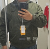 吉普（JEEP）夾克男士外套春秋季立領(lǐng)薄款行政休閑寬松美式衣服男裝 軍綠 3XL 曬單實(shí)拍圖