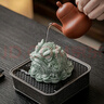 唐豐青砂石金蟾茶寵擺件家用辦公招財(cái)精致可養(yǎng)茶寵茶桌茶臺(tái)創(chuàng)意裝飾品 青砂石金蟾茶寵(大) 曬單實(shí)拍圖