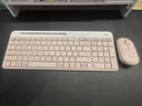 羅技（Logitech）K580無(wú)線(xiàn)藍牙超薄靜音鍵盤(pán) 辦公鍵盤(pán)筆記本電腦手機Mac平板ipad鍵盤(pán)雙模外接鍵盤(pán)薄膜便攜多屏家用 鍵鼠套裝-茱萸粉【K580+Pebble】 曬單實(shí)拍圖