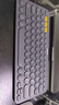 羅技（Logitech）時尚系列K380藍牙鍵盤 無線鍵盤Mac筆記本平板IPAD電腦靜音鍵盤安卓手機多設備超薄家用巧克力按鍵 黑色 曬單實拍圖