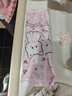 迪士尼（Disney）兒童防曬冰袖夏季冰絲袖套女童寶寶小孩嬰兒薄款手套防紫外線遮陽 粉色【貓咪】冰感舒爽輕薄透氣 曬單實拍圖