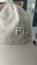 FILA【小臉帽】斐樂棒球帽百搭顯臉小抗菌汗帶運動帽遮陽帽鴨舌帽 貢米色-BG XS 曬單實拍圖